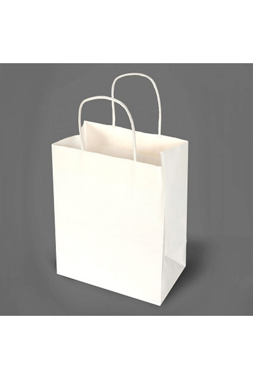 Paperbag Kraft Putih Polos